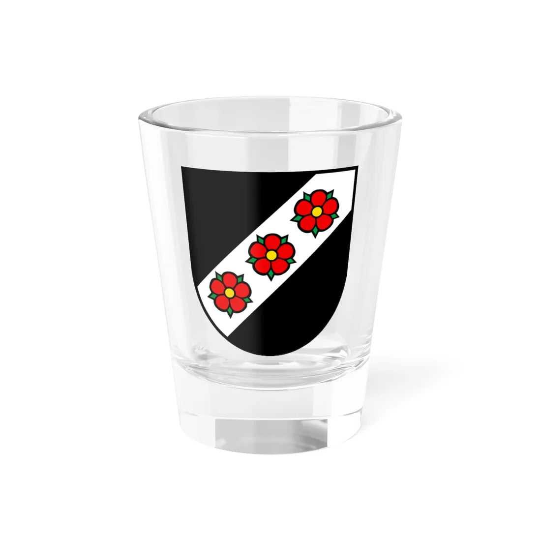 CHE Dintikon COA (Switzerland) (Coat of Arms) Shot Glass 1.5oz 1.5oz - Go Mug Yourself