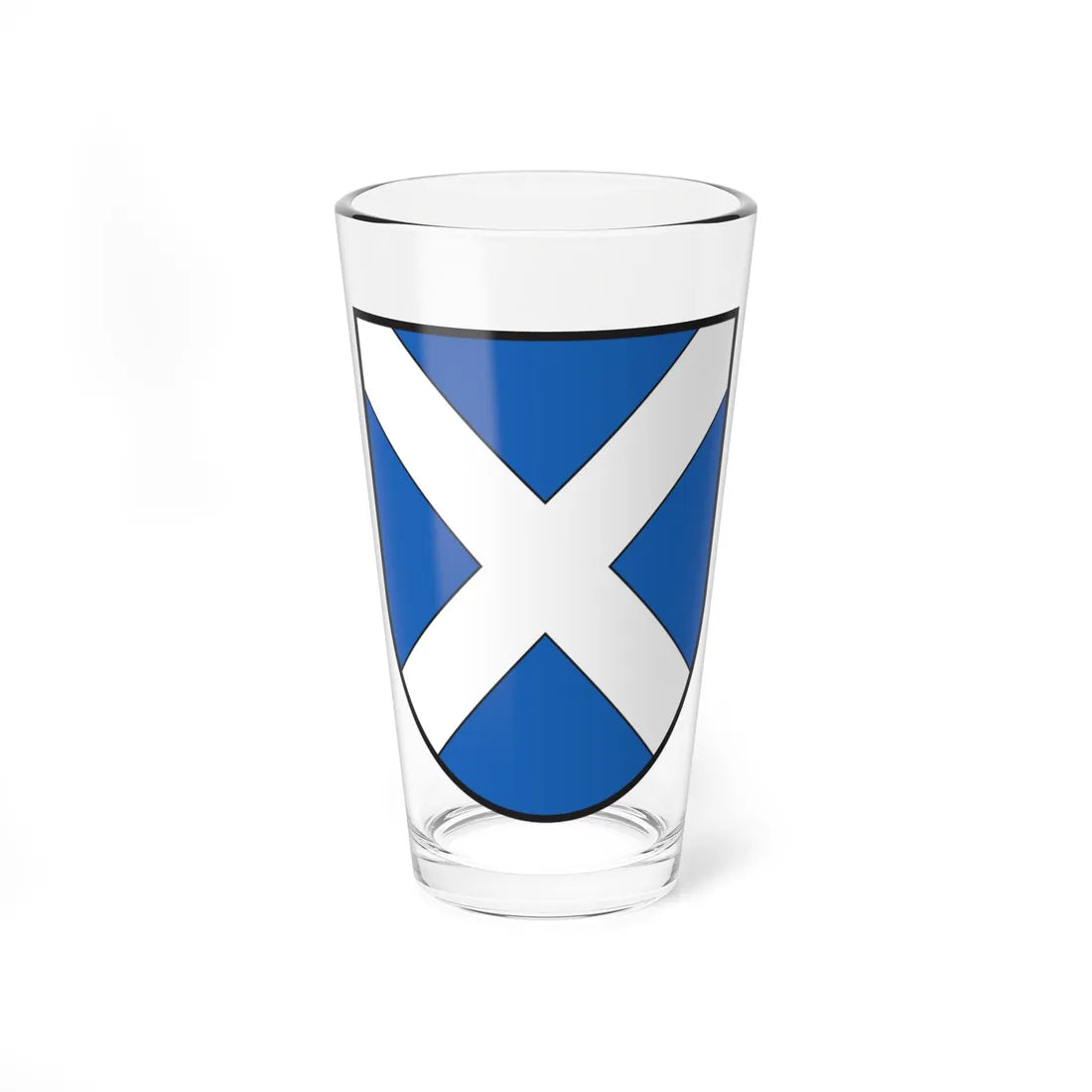 CHE Disentis Muster COA (Switzerland) (Coat of Arms) Pint Glass 16oz 16oz - Go Mug Yourself