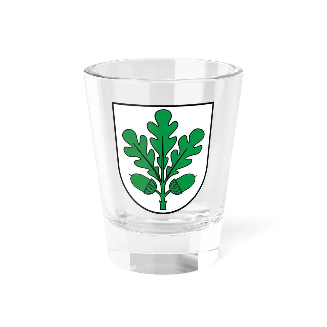 CHE Eichberg COA (Switzerland) (Coat of Arms) Shot Glass 1.5oz 1.5oz - Go Mug Yourself