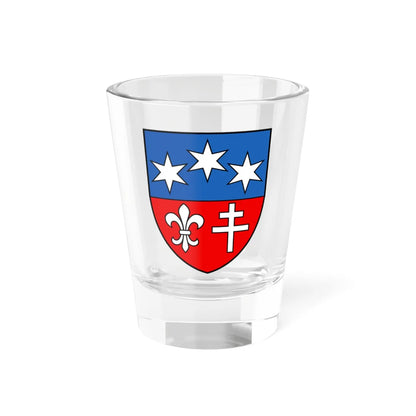 CHE Ergisch COA (Switzerland) (Coat of Arms) Shot Glass 1.5oz 1.5oz - Go Mug Yourself
