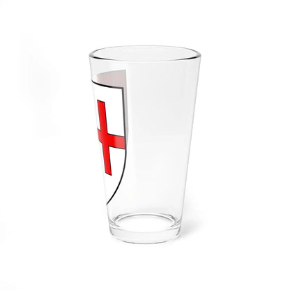 CHE Ernen COA alt (Switzerland) (Coat of Arms) Pint Glass 16oz - Go Mug Yourself