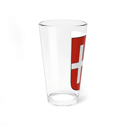 CHE Ernen COA (Switzerland) (Coat of Arms) Pint Glass 16oz - Go Mug Yourself
