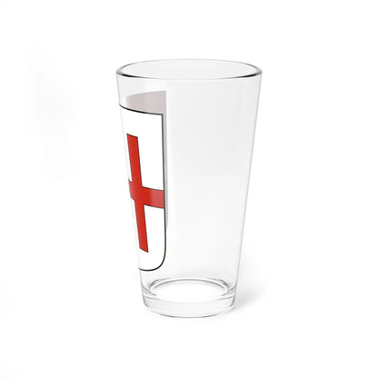 CHE Ernen COA (Switzerland) (Coat of Arms) Pint Glass 16oz - Go Mug Yourself