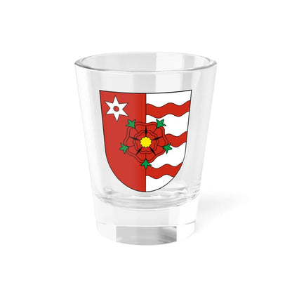CHE Estavayer COA (Switzerland) (Coat of Arms) Shot Glass 1.5oz 1.5oz - Go Mug Yourself