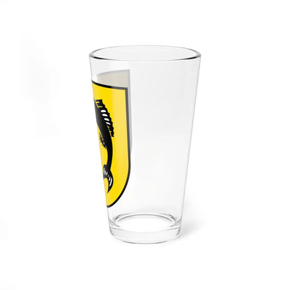 CHE Fischbach LU COA (Switzerland) (Coat of Arms) Pint Glass 16oz - Go Mug Yourself