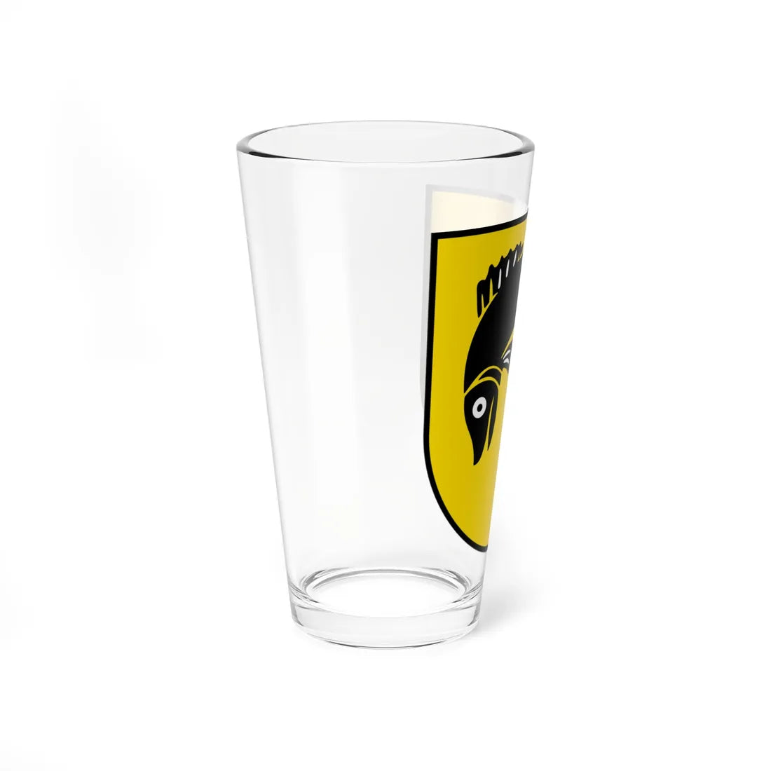 CHE Fischbach LU COA (Switzerland) (Coat of Arms) Pint Glass 16oz - Go Mug Yourself