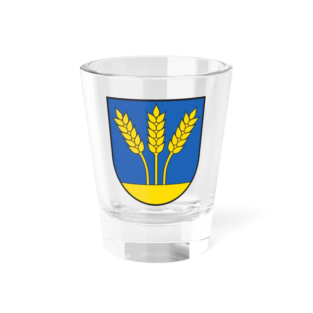 CHE Fläsch COA (Switzerland) (Coat of Arms) Shot Glass 1.5oz 1.5oz - Go Mug Yourself