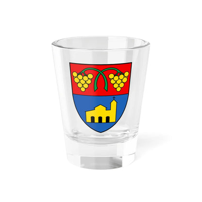 CHE Fully COA (Switzerland) (Coat of Arms) Shot Glass 1.5oz 1.5oz - Go Mug Yourself