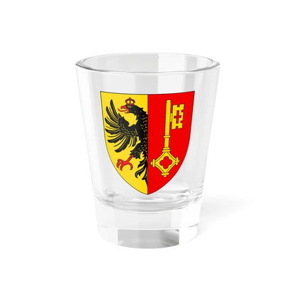 CHE Genève COA (Switzerland) (Coat of Arms) Shot Glass 1.5oz 1.5oz - Go Mug Yourself