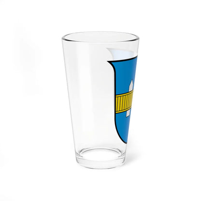 CHE Gisikon COA 2 (Switzerland) (Coat of Arms) Pint Glass 16oz - Go Mug Yourself