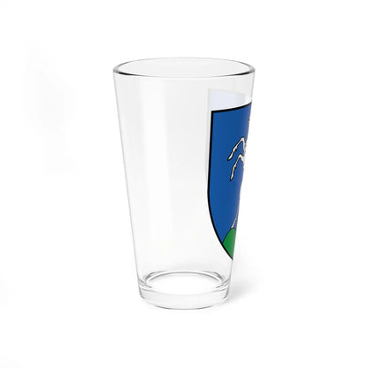 CHE Grône COA (Switzerland) (Coat of Arms) Pint Glass 16oz - Go Mug Yourself