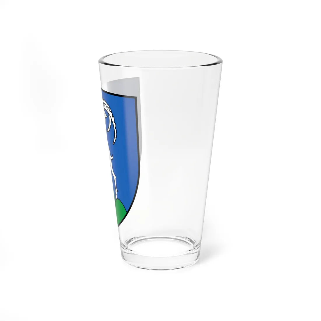 CHE Grône COA (Switzerland) (Coat of Arms) Pint Glass 16oz - Go Mug Yourself