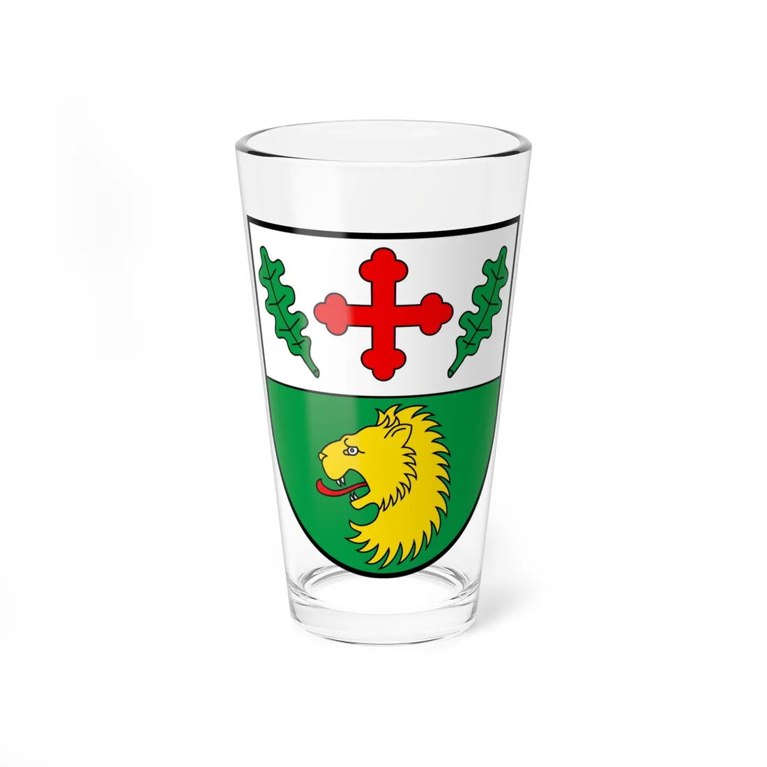 CHE Grolley-Ponthaux COA (Switzerland) (Coat of Arms) Pint Glass 16oz 16oz - Go Mug Yourself