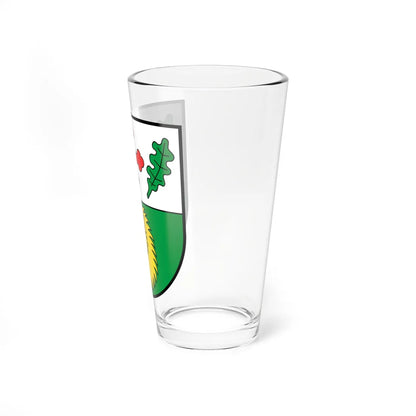 CHE Grolley-Ponthaux COA (Switzerland) (Coat of Arms) Pint Glass 16oz - Go Mug Yourself