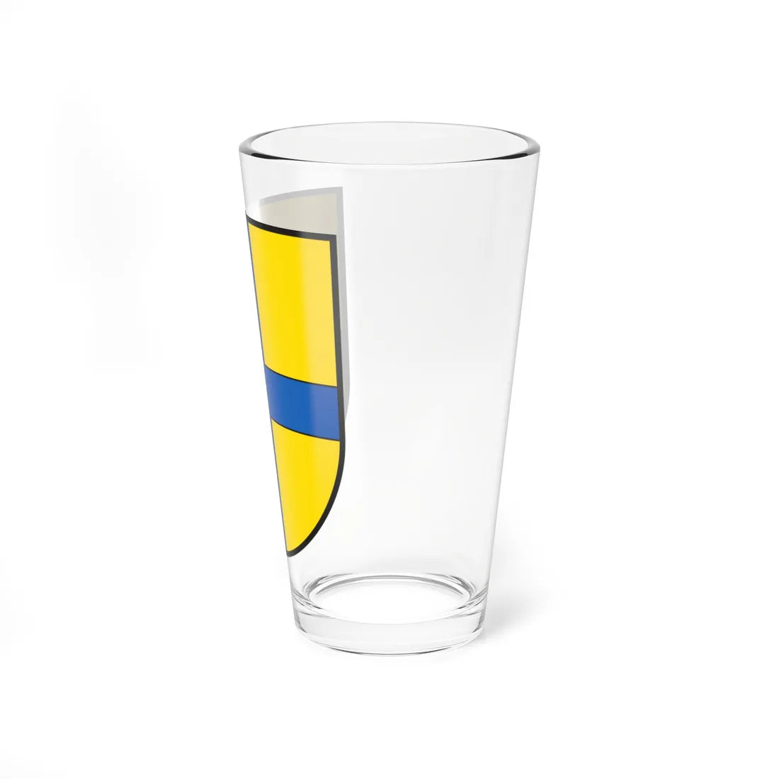 CHE Grüsch COA (Switzerland) (Coat of Arms) Pint Glass 16oz - Go Mug Yourself