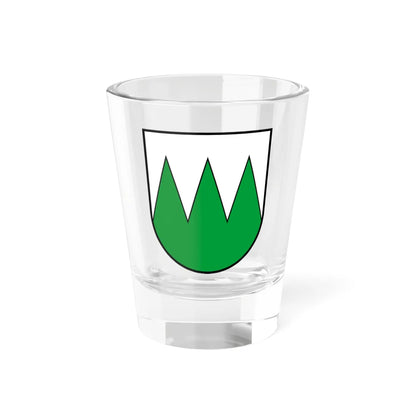 CHE Hemberg COA (Switzerland) (Coat of Arms) Shot Glass 1.5oz 1.5oz - Go Mug Yourself