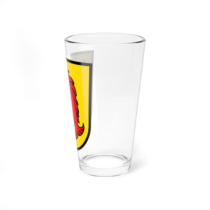 CHE Horw COA 2025 (Switzerland) (Coat of Arms) Pint Glass 16oz - Go Mug Yourself