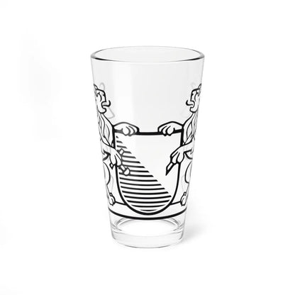 CHE Kanton Zürich Logo (Switzerland) (Coat of Arms) Pint Glass 16oz 16oz - Go Mug Yourself