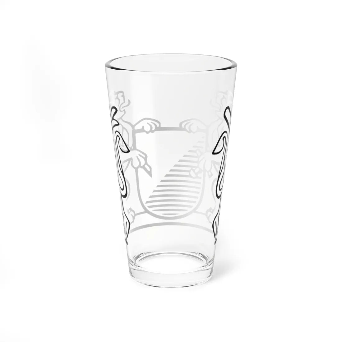 CHE Kanton Zürich Logo (Switzerland) (Coat of Arms) Pint Glass 16oz - Go Mug Yourself