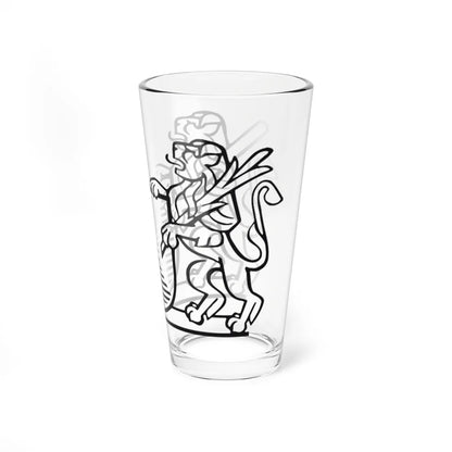CHE Kanton Zürich Logo (Switzerland) (Coat of Arms) Pint Glass 16oz - Go Mug Yourself