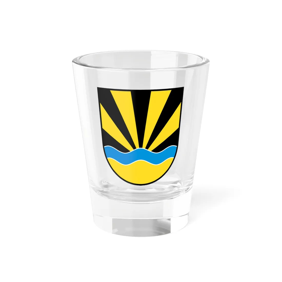 CHE Kemmental COA (Switzerland) (Coat of Arms) Shot Glass 1.5oz 1.5oz - Go Mug Yourself