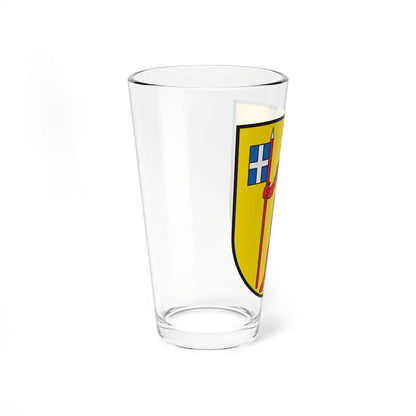 CHE Klosters-Serneus COA (Switzerland) (Coat of Arms) Pint Glass 16oz - Go Mug Yourself