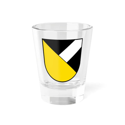 CHE Küttigen COA (Switzerland) (Coat of Arms) Shot Glass 1.5oz 1.5oz - Go Mug Yourself