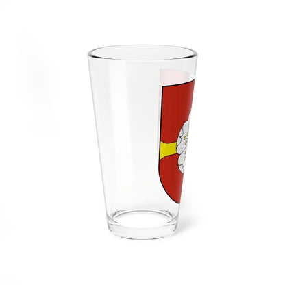 CHE La Baroche COA (Switzerland) (Coat of Arms) Pint Glass 16oz - Go Mug Yourself