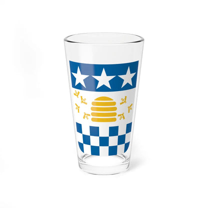 CHE La Chaux-de-Fonds COA (Switzerland) (Coat of Arms) Pint Glass 16oz 16oz - Go Mug Yourself