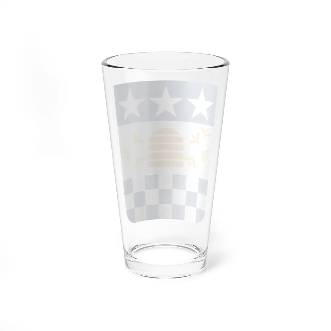 CHE La Chaux-de-Fonds COA (Switzerland) (Coat of Arms) Pint Glass 16oz - Go Mug Yourself