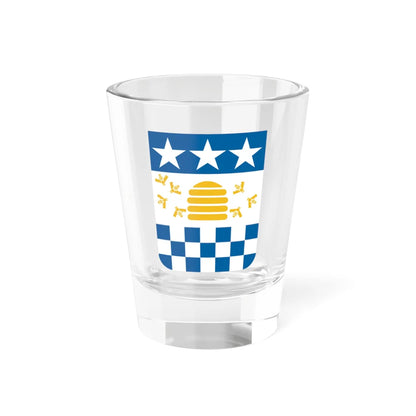 CHE La Chaux-de-Fonds COA (Switzerland) (Coat of Arms) Shot Glass 1.5oz 1.5oz - Go Mug Yourself
