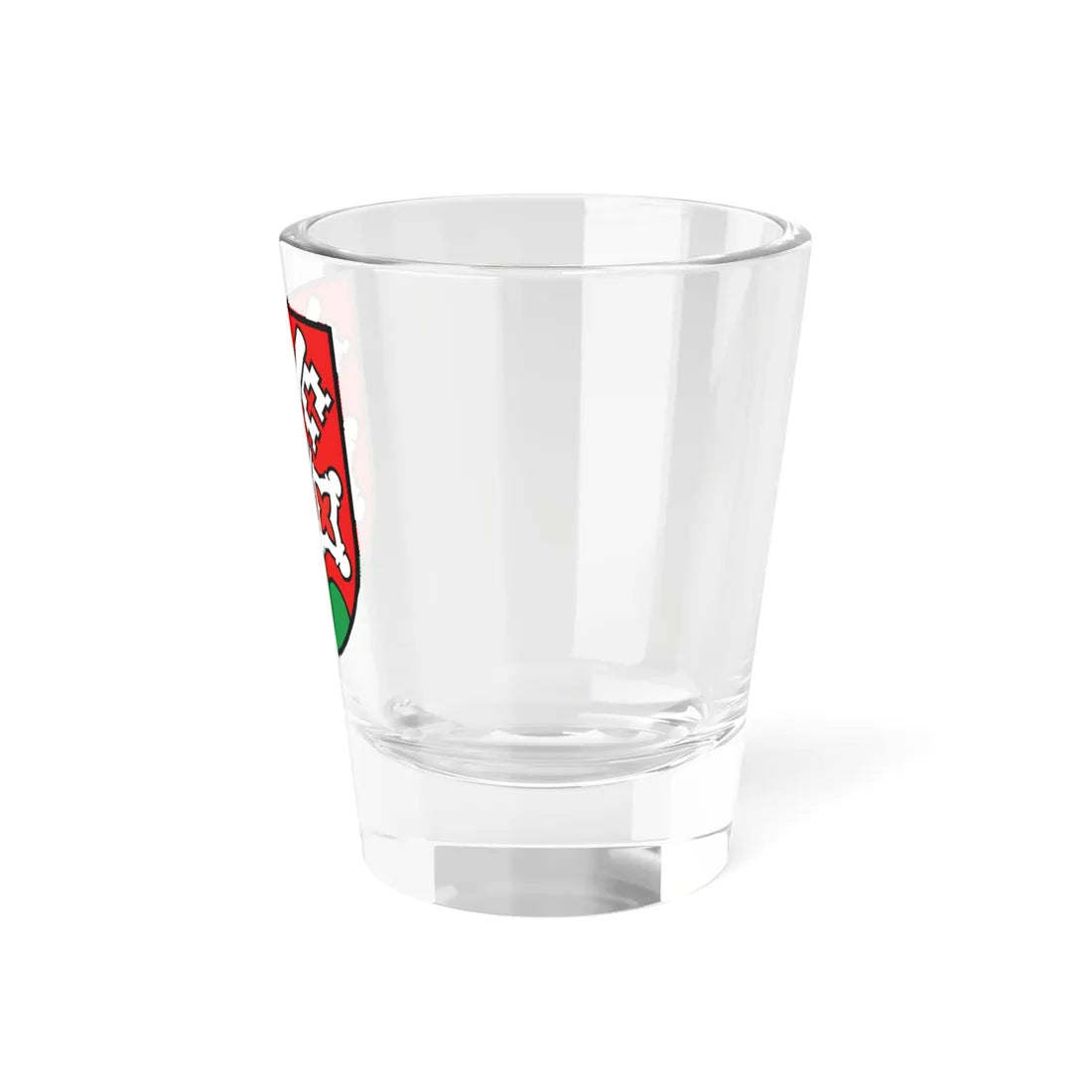 CHE La Neuveville District COA (Switzerland) (Coat of Arms) Shot Glass 1.5oz - Go Mug Yourself