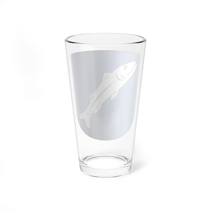 CHE Laax COA (Switzerland) (Coat of Arms) Pint Glass 16oz - Go Mug Yourself