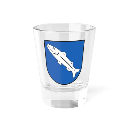 CHE Laax COA (Switzerland) (Coat of Arms) Shot Glass 1.5oz 1.5oz - Go Mug Yourself