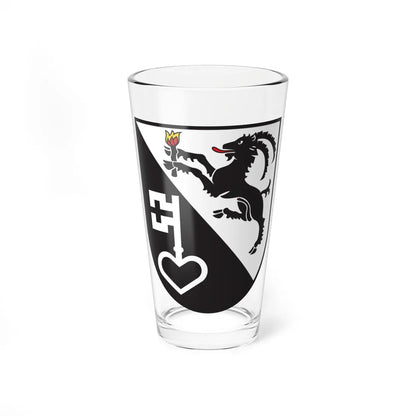 CHE Landquart COA (Switzerland) (Coat of Arms) Pint Glass 16oz - Go Mug Yourself