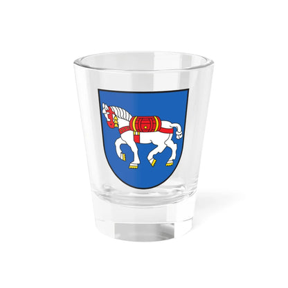 CHE Lantsch-Lenz COA (Switzerland) (Coat of Arms) Shot Glass 1.5oz 1.5oz - Go Mug Yourself