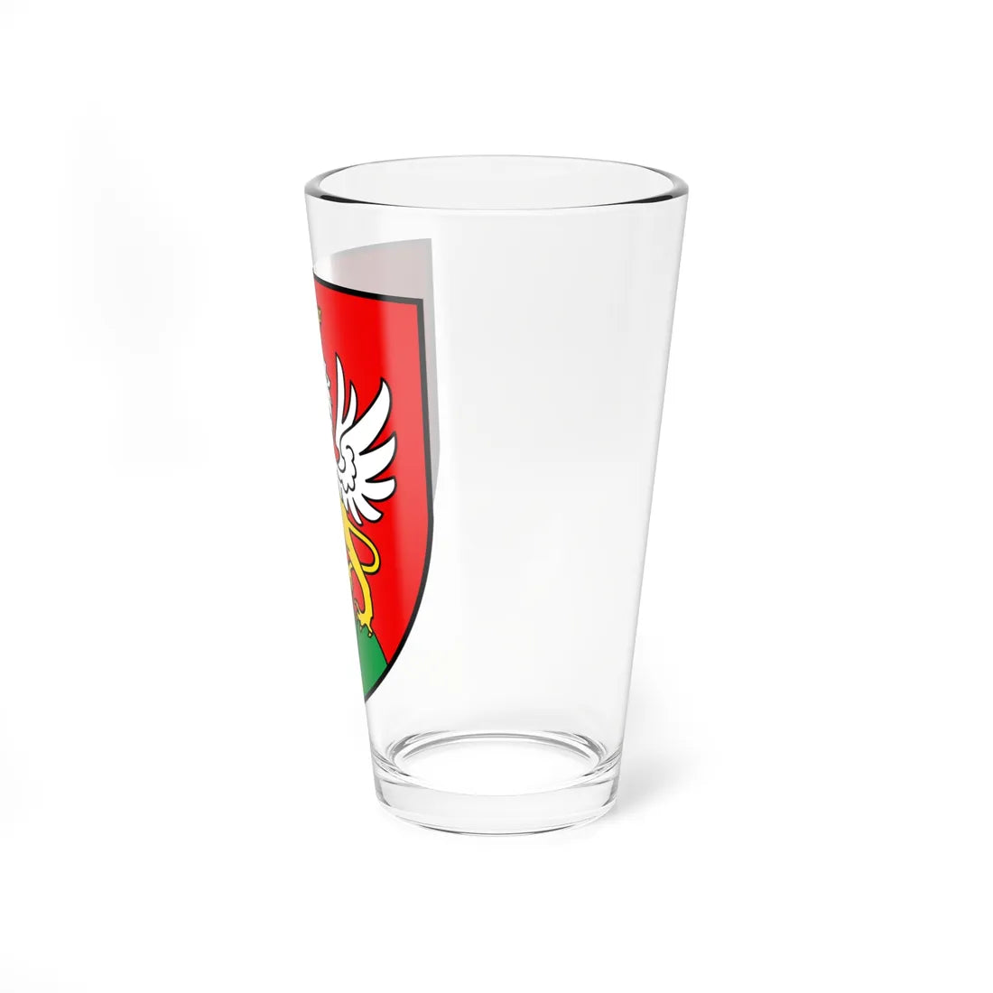 CHE Leukerbad COA (Switzerland) (Coat of Arms) Pint Glass 16oz - Go Mug Yourself