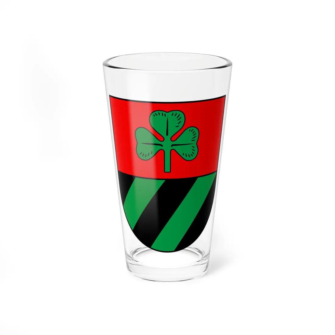 CHE Löhningen COA (Switzerland) (Coat of Arms) Pint Glass 16oz 16oz - Go Mug Yourself