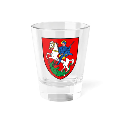 CHE Liddes COA (Switzerland) (Coat of Arms) Shot Glass 1.5oz 1.5oz - Go Mug Yourself