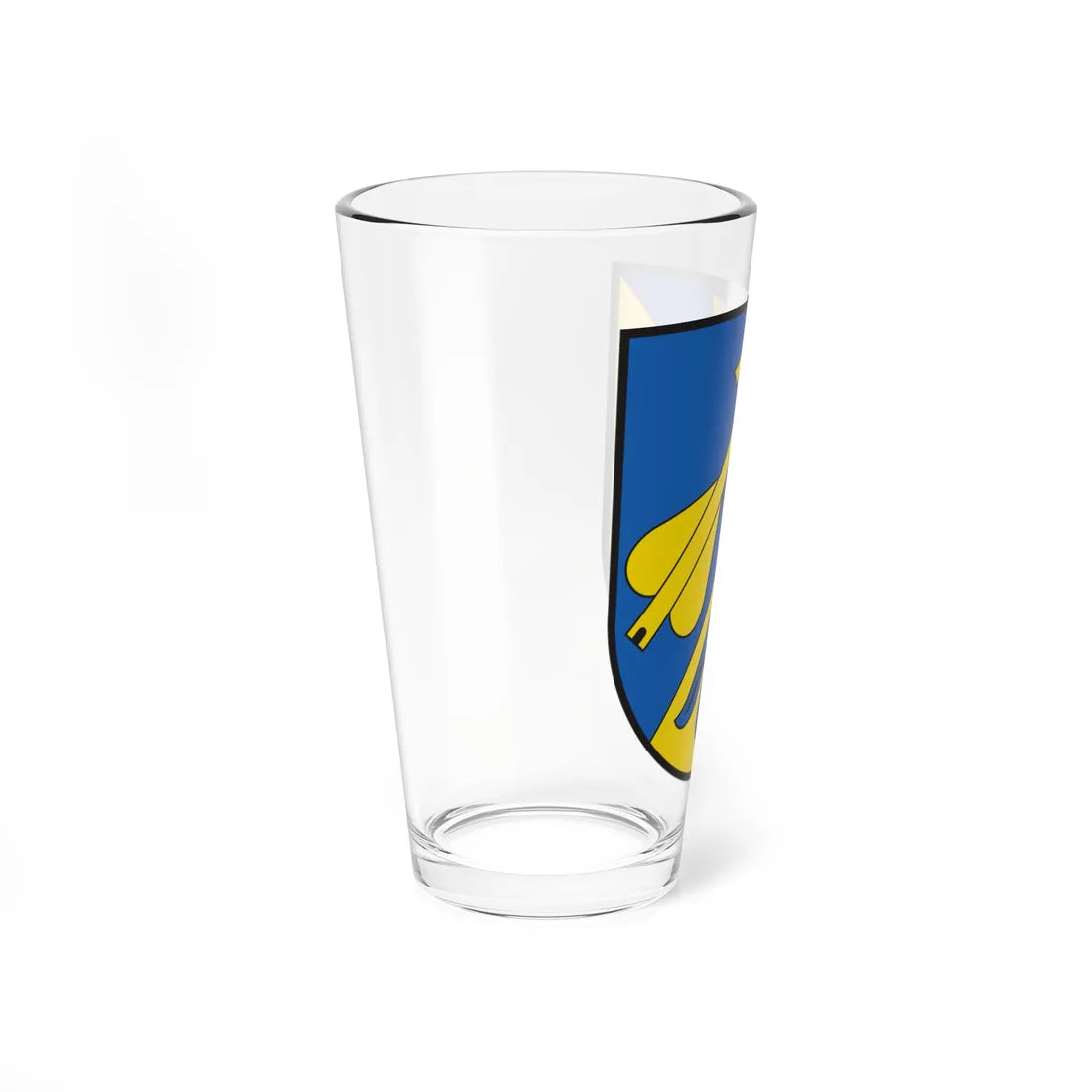CHE Luzein COA (Switzerland) (Coat of Arms) Pint Glass 16oz - Go Mug Yourself