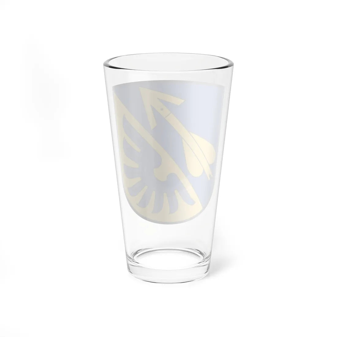CHE Luzein COA (Switzerland) (Coat of Arms) Pint Glass 16oz - Go Mug Yourself