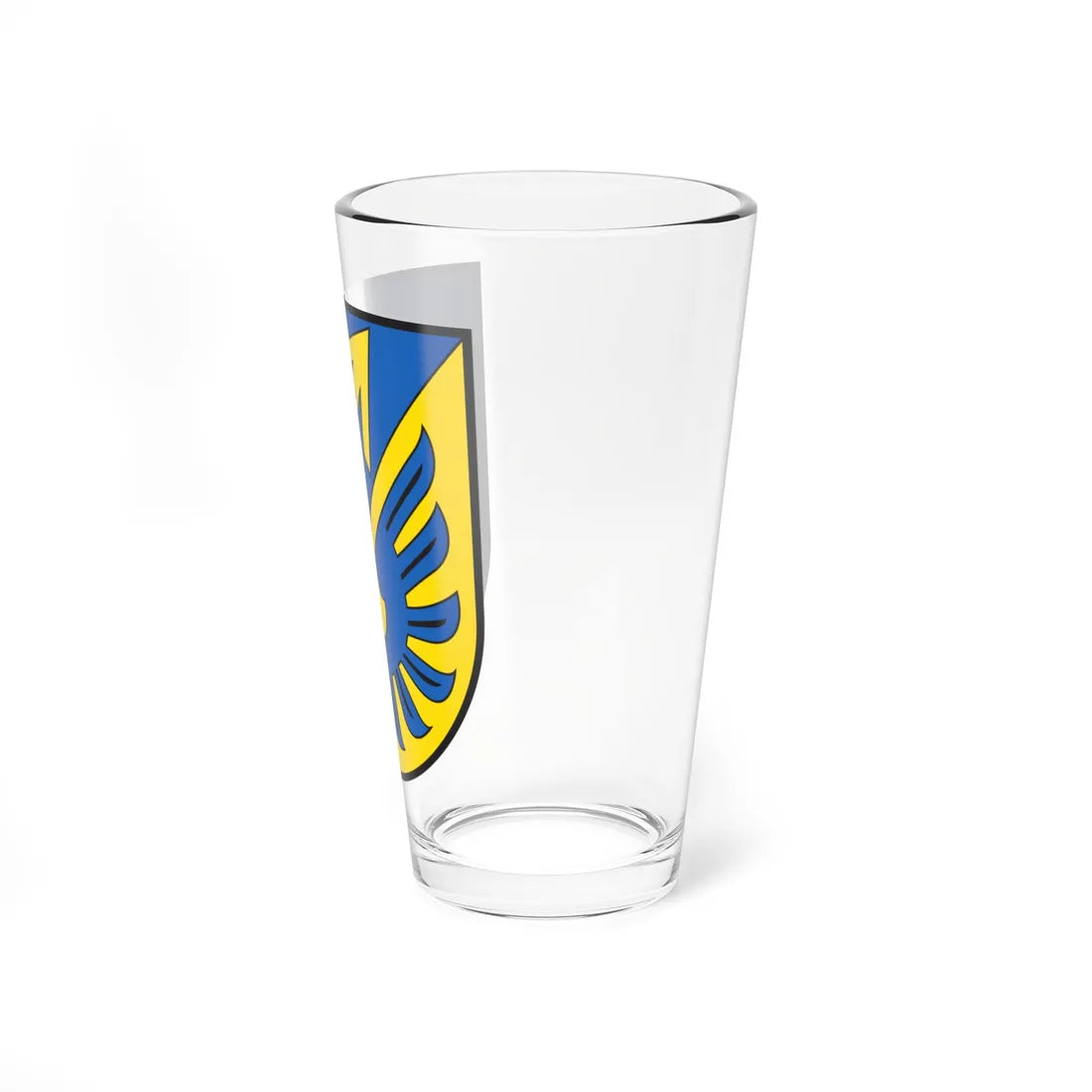 CHE Luzein COA (Switzerland) (Coat of Arms) Pint Glass 16oz - Go Mug Yourself