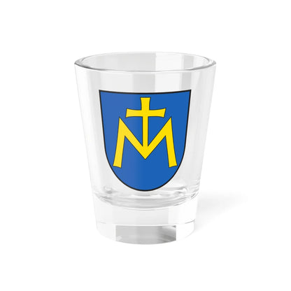 CHE Malans COA (Switzerland) (Coat of Arms) Shot Glass 1.5oz 1.5oz - Go Mug Yourself