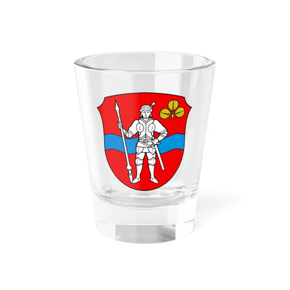 CHE Marly FR COA (Switzerland) (Coat of Arms) Shot Glass 1.5oz 1.5oz - Go Mug Yourself