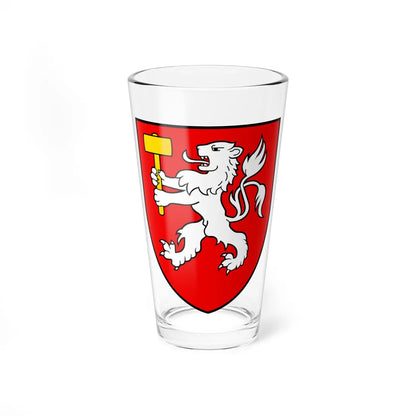 CHE Martigny COA (Switzerland) (Coat of Arms) Pint Glass 16oz 16oz - Go Mug Yourself