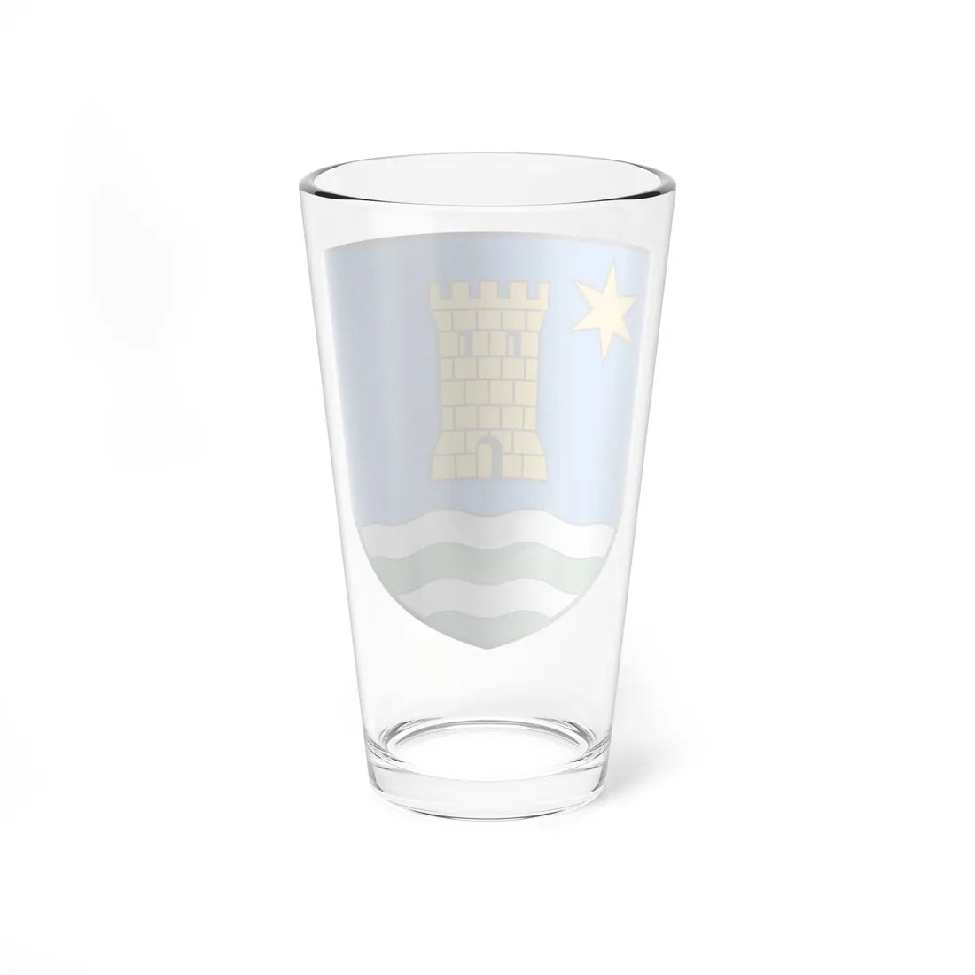 CHE Meinier COA (Switzerland) (Coat of Arms) Pint Glass 16oz - Go Mug Yourself