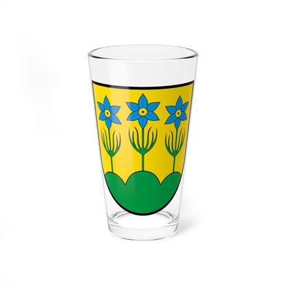 CHE Mellstorf COA proposal 1 (Switzerland) (Coat of Arms) Pint Glass 16oz 16oz - Go Mug Yourself