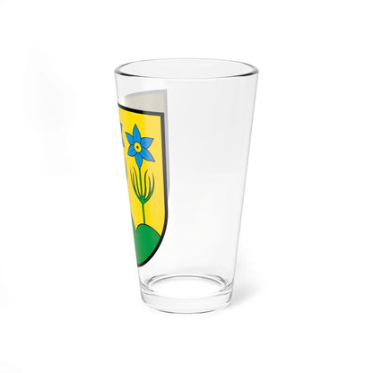 CHE Mellstorf COA proposal 1 (Switzerland) (Coat of Arms) Pint Glass 16oz - Go Mug Yourself
