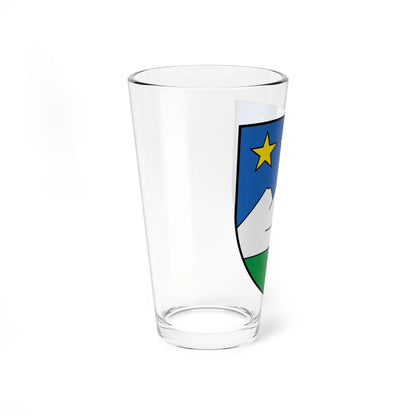 CHE Mont-Noble COA (Switzerland) (Coat of Arms) Pint Glass 16oz - Go Mug Yourself