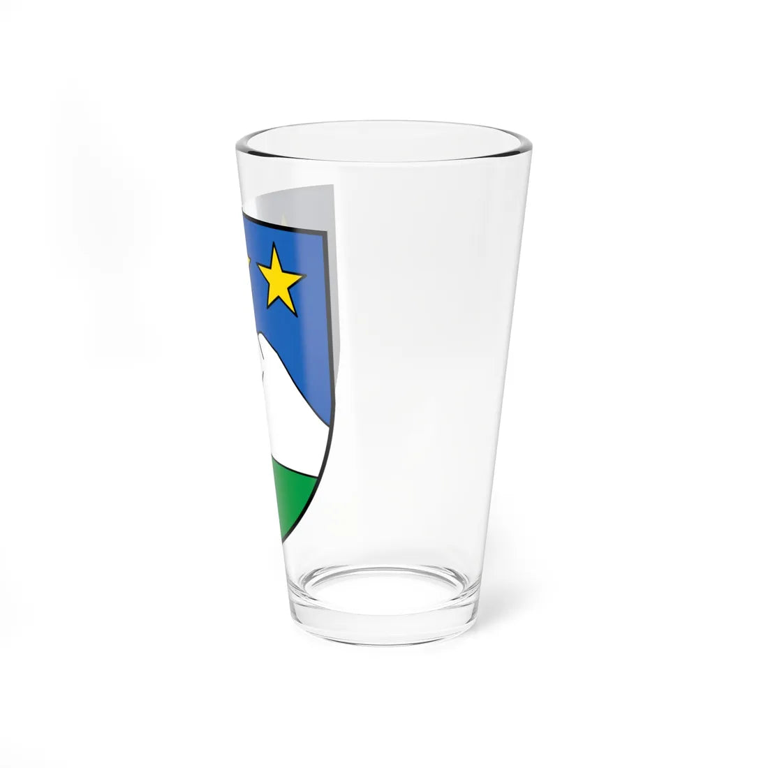 CHE Mont-Noble COA (Switzerland) (Coat of Arms) Pint Glass 16oz - Go Mug Yourself